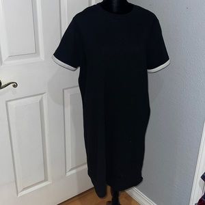 Black tee shirt dress